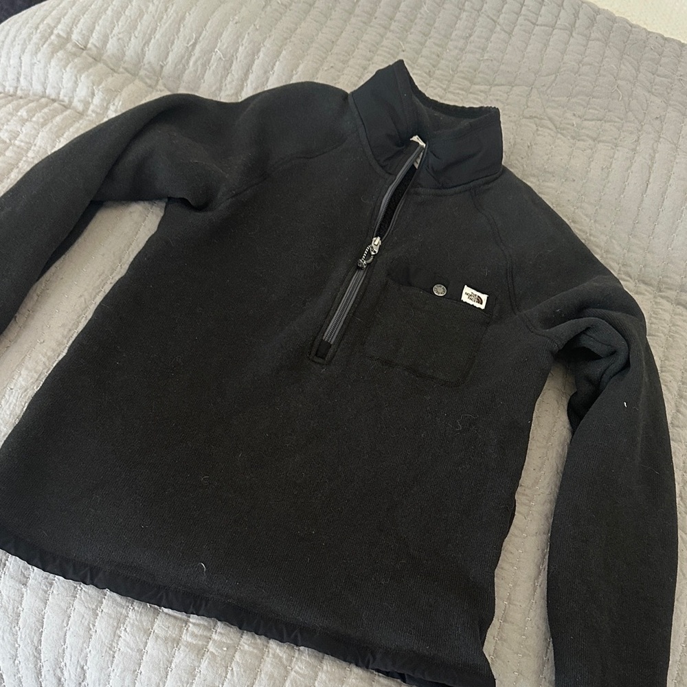 The North Face Men's Zip Up Black Sweater